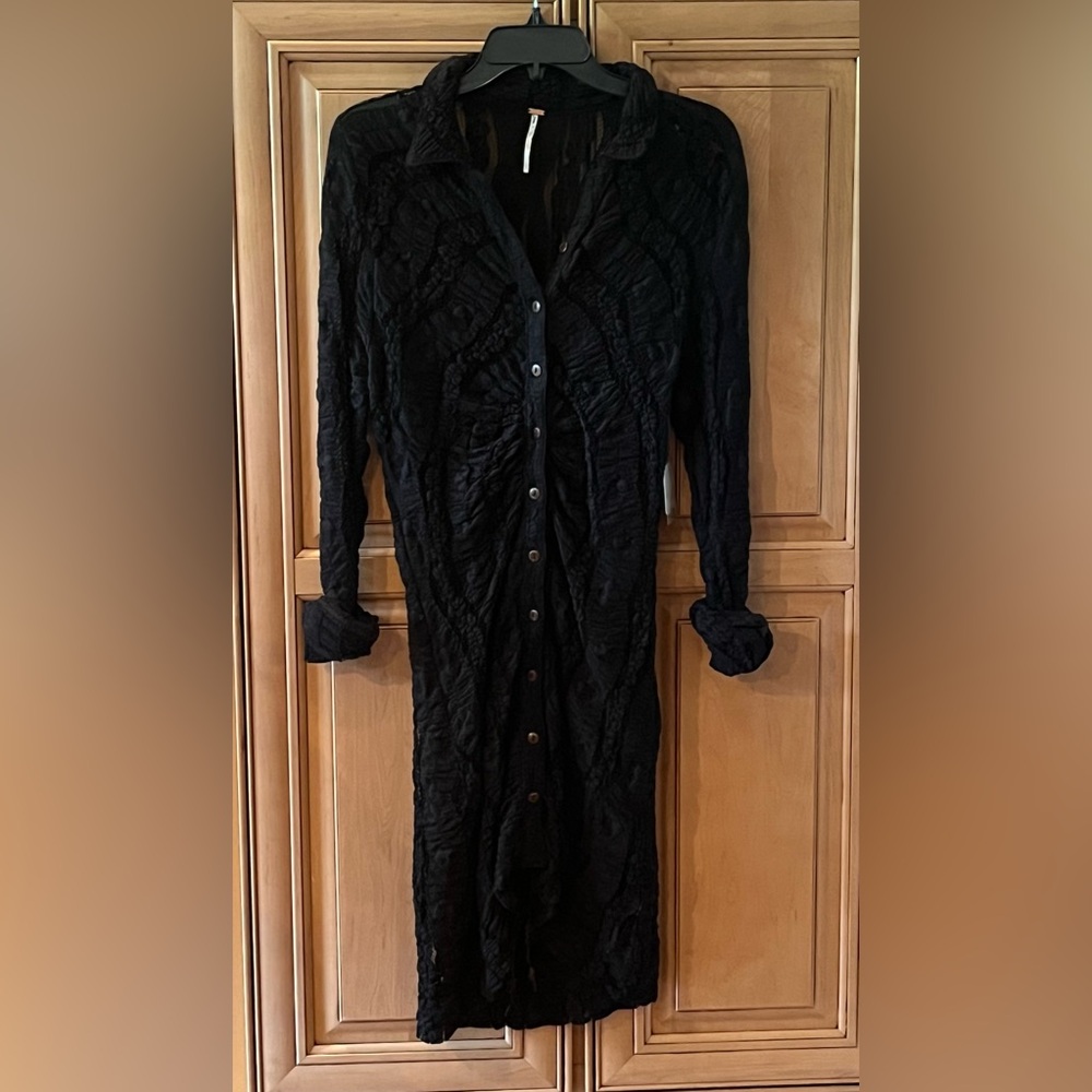 NWT Free People Shayla Lace Mini Dress - Picture 8 of 15